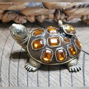 Jeweled Turtle‎ Trinket Box